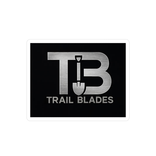 Trail Blades Vinyl Stickers