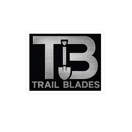 Trail Blades Vinyl Stickers