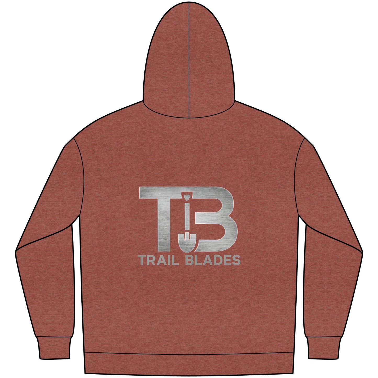 Trail Blades Hoodie — TB Logo Men's Fleece Hoodie