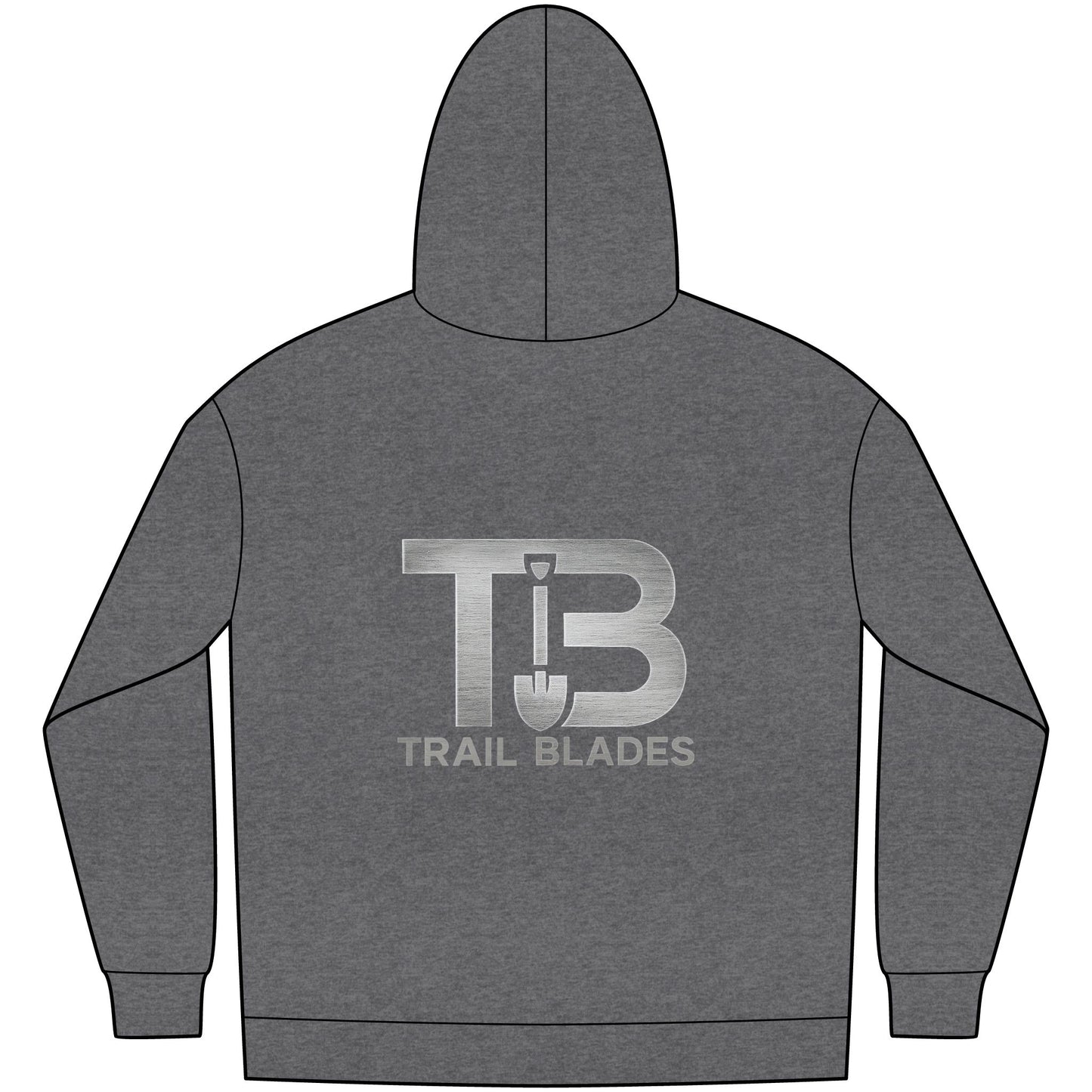 Trail Blades Hoodie — TB Logo Men's Fleece Hoodie
