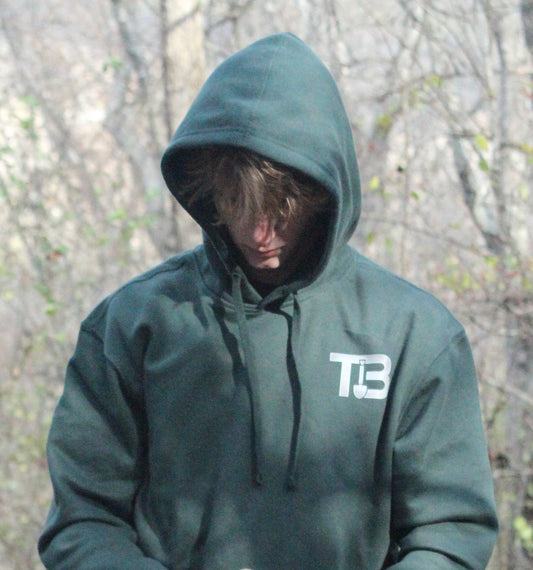 Trail Blades Hoodie — TB Logo Men's Fleece Hoodie